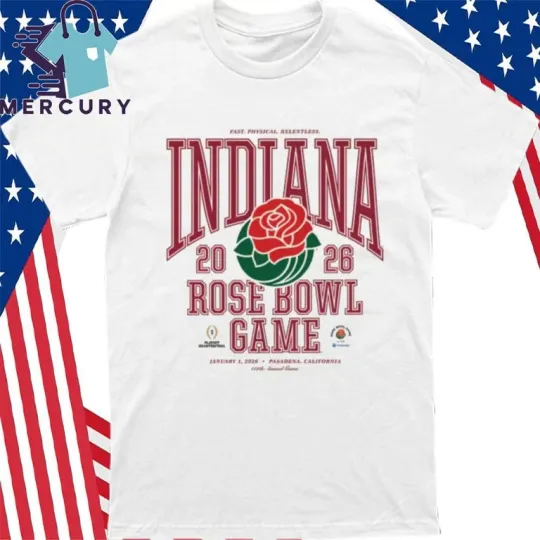 Discover Indiana Hoosiers Rose Bowl 2026 T-Shirt