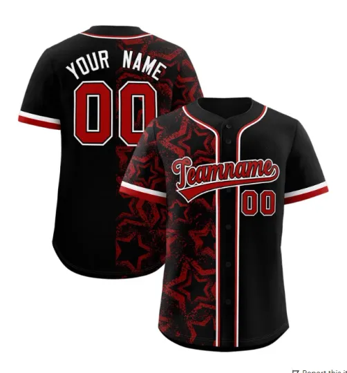 Discover Personalized Embroidery 3D Baseball Jersey Shirt