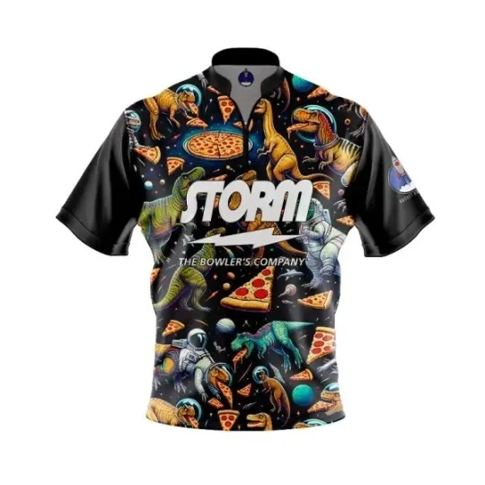 Discover Custom Name Storm Pizzasaurus Bowling Jersey Shirt Gifts