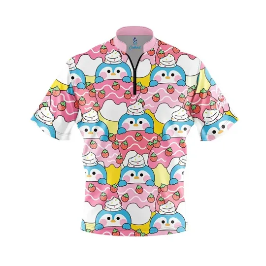 Discover Personalized Name Sweet Penguins Bowling Jersey Shirts