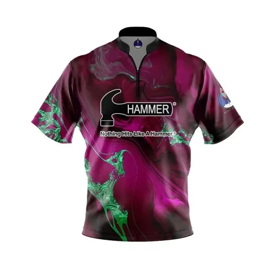 Discover Personalized Name Hammer Mint Julip Bowling Jersey Shirts