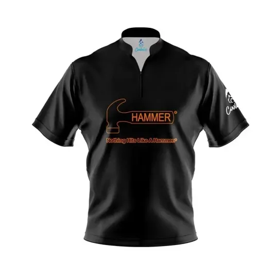 Discover Custom Name Hammer Black Bowling Jersey