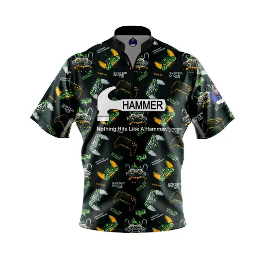 Discover Personalized Name Hammer Gamer Bowling Jersey Shirts All Size