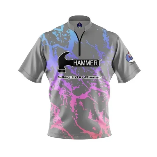 Discover Personalized Name Hammer Grey Faction Bowling Jersey Shirts