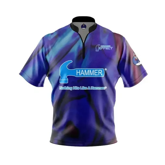 Discover Personalized Name Hammer Effect Bowling Jersey Shirts