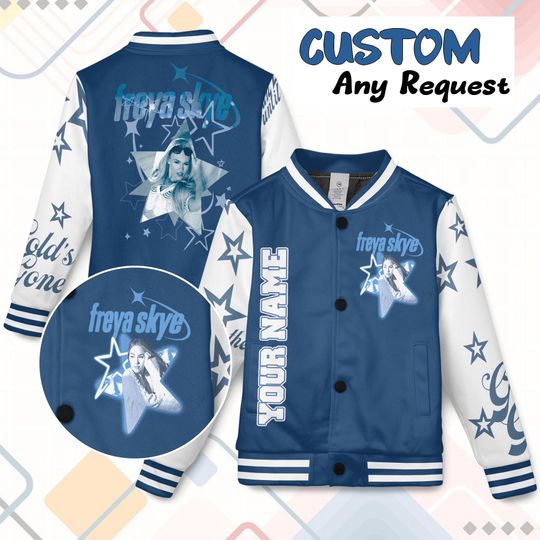 Discover Freya Skye Descendants Zombies Tour Jacket, Kids Varsity Jacket, Descendants Character Oufit, Disneyland Vacation Trip Gift 2025