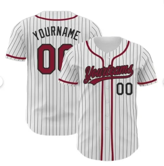 Discover Personalized Team Name And Number 3D Baseball Jersey Shirt