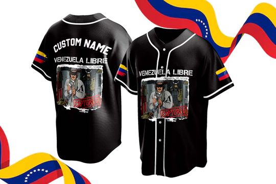 Discover Venezuela Libre Baseball Jersey, Custom Name Shirt, January 03 2026 Jersey, Freedom Venezuela Jersey Gift