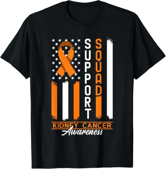 Discover Support Awareness Squad I RCC Renal Kidney Cancer T-Shirt