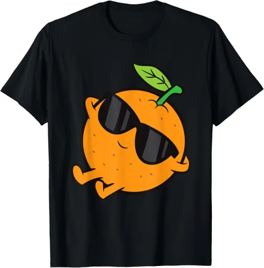 Discover Cute Orange Fruit Relaxing Lazy Orange T-Shirt