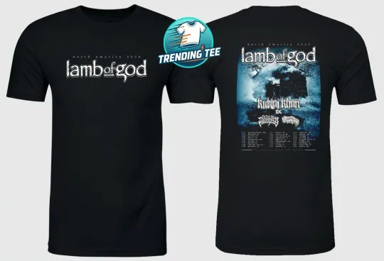 Lamb Of God The Heaviest Tour Of 2026 North America T-Shirt B4509