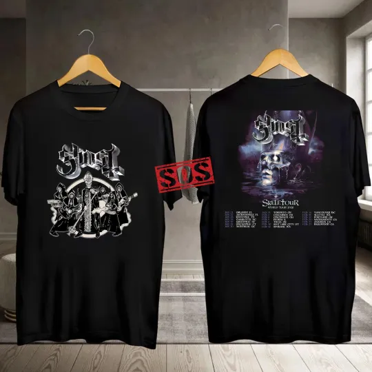 Ghost Band 2026 Tour Shirt, 2026 Ghost Skeletour World Tour Shirt, Ghost Band