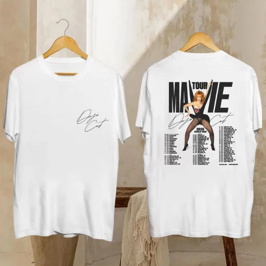 Discover Doja Cat Ma Vie World Tour 2026 Shirt, Graphic Music Tee, Rap Fan Gift