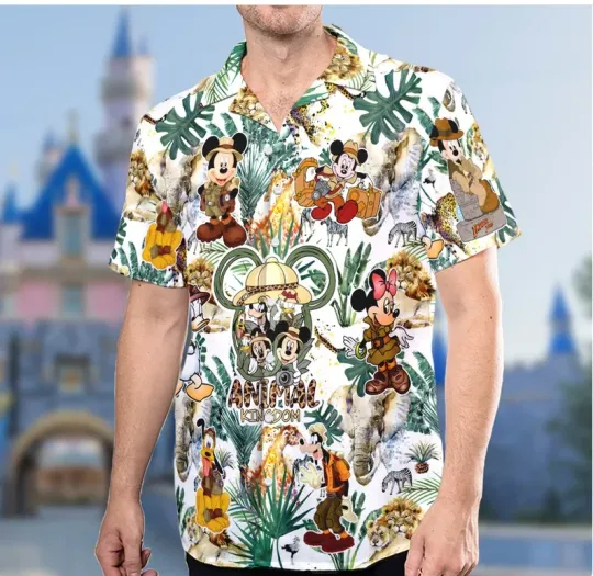 Discover Mickey Mouse Hawaiian Shirt, Gift for Fan