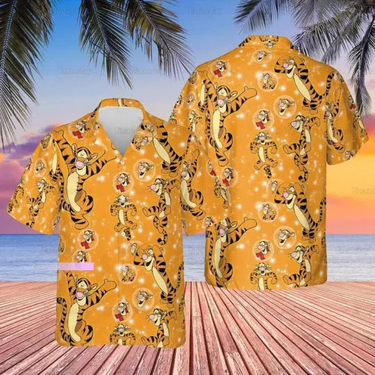 Discover Disney Tigger Hawaiian Shirt, Gift for Fan
