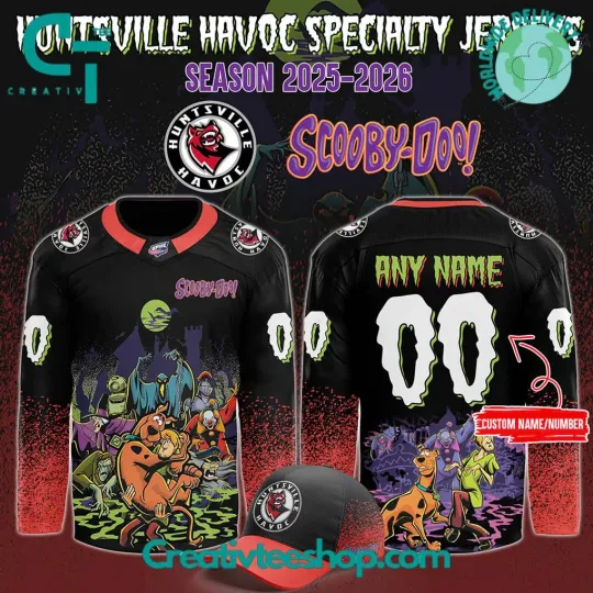 Discover Custom Huntsville Havoc Night 2025 Men's Hockey Jersey