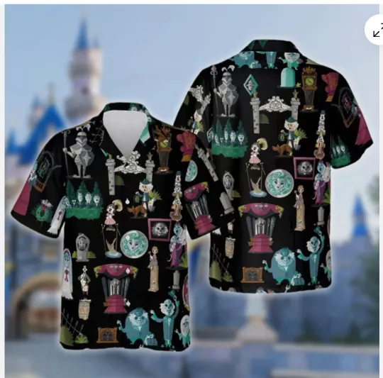 Discover Haunted Mansion Hawaiian Shirt, Gift for Fan
