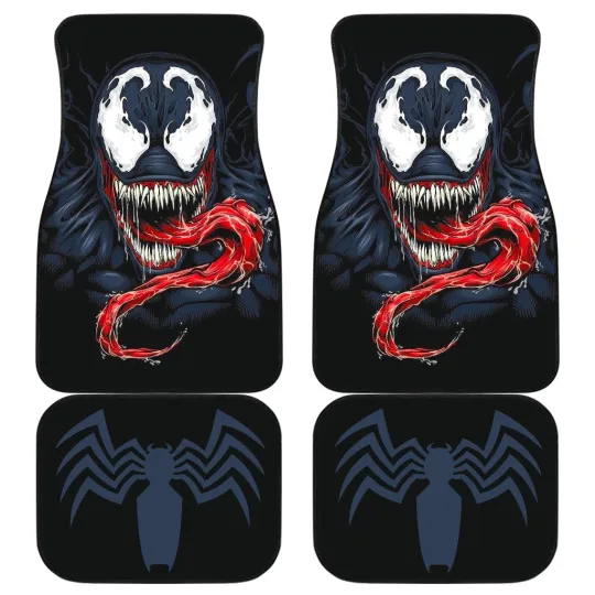 Discover Venom Car Floor Mats Front and Back Vehicle Accessories