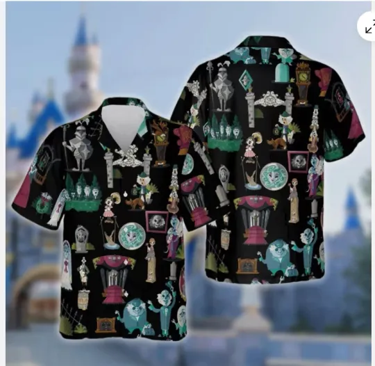 Discover Haunted Mansion Hawaiian Shirt, Gift for Fan