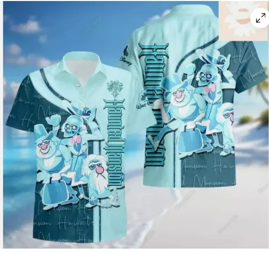 Discover Haunted Mansion Hawaiian Shirt, Gift for Fan