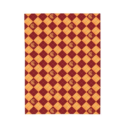 Discover Harry Potter Gryffindor House Hogwarts Velveteen Plush Blanket