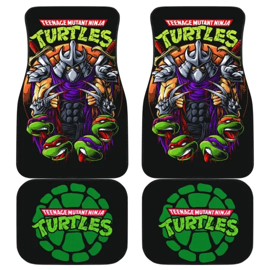 Discover Teenage Mutant Ninja Turtles Car Floor Mats Car Accessories Ci220415-11