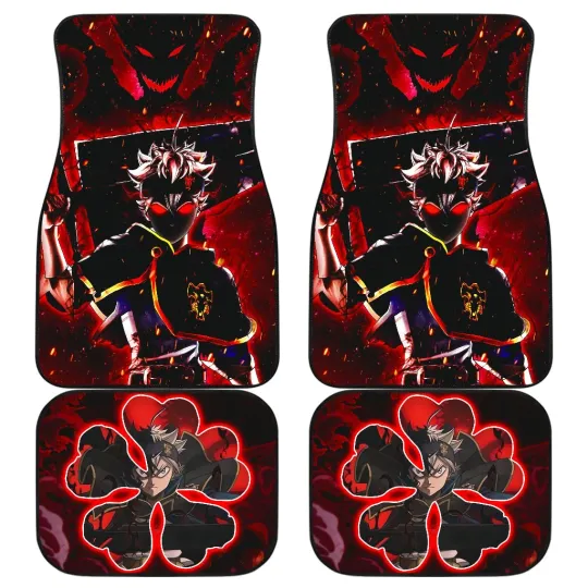 Discover Black Clover Car Floor Mats Asta Black Clover Car Accessories Fan Gift Ci122108