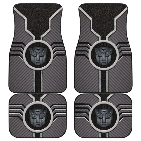 Discover Transformers Autobots Logo Car Floor Mats Custom For Fans