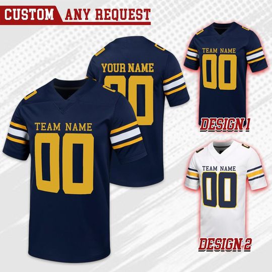 Discover Custom California College Football Jersey, Custom Team Name Number Uniform Football Jersey, Cal Bear College Football
