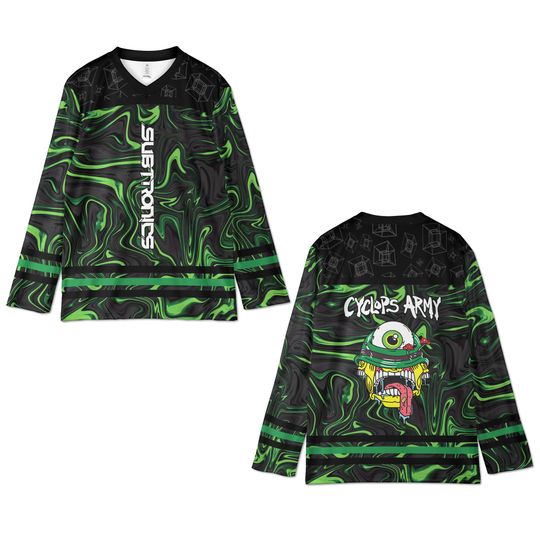 Discover Subtronic Rave Jersey Hockey Shirt, EDM Festival Outfit