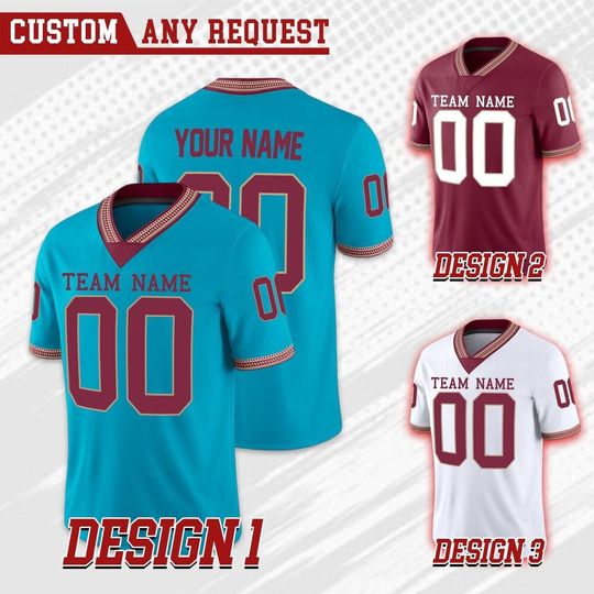 Custom Florida College Football Jersey, Custom Team Name Number Uniform Football Jersey,  Seminole College Football