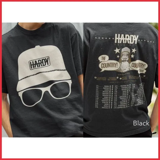 Discover HOT NEW - Hardyy THE COUNTRY! COUNTRY! TOUR 2026 T-Shirt Reprint Gildan