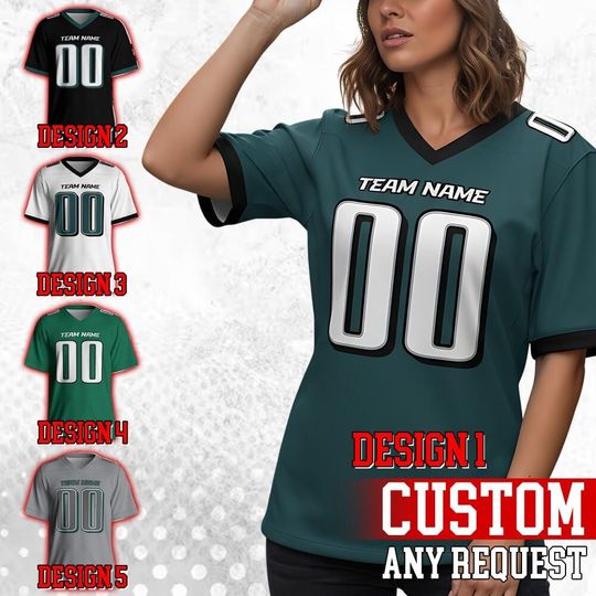 Discover Personalized Philadelphia Football Famous Team Uniform Jersey For Men Women And Kid, Football Us, Football Gameday Jersey 24925DN56