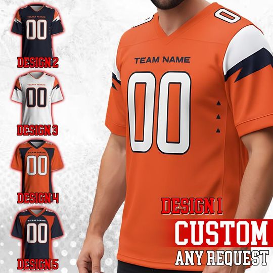 Discover Personalized Denver Football Famous Team Uniform Jersey For Men Women And Kid, Football Us, Football Gameday Jersey  24925DN40