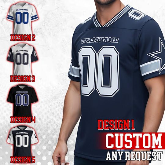 Discover Personalized Dallas Football Famous Team Uniform Jersey For Men Women And Kid, Football Us, Football Gameday Jersey  24925DN39