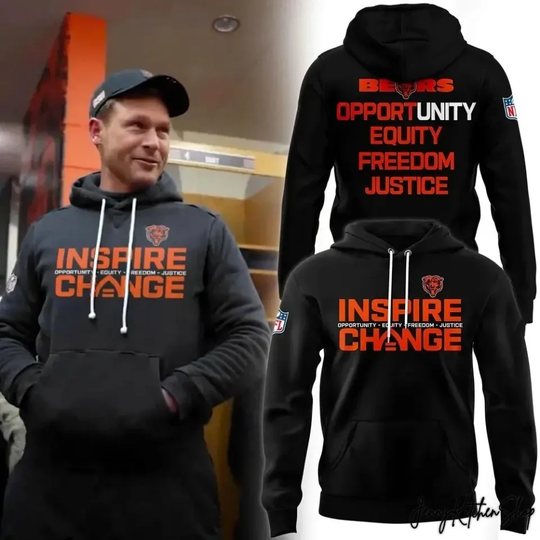 Discover Bears Inspire Change Limited Edition Hoodie