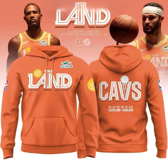 Discover Cavaliers City Edition Uniform 2025 26 Hoodie Shirt