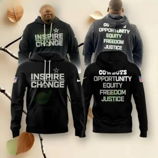 Discover Cowboyss Inspire Change 2025 Hoodie