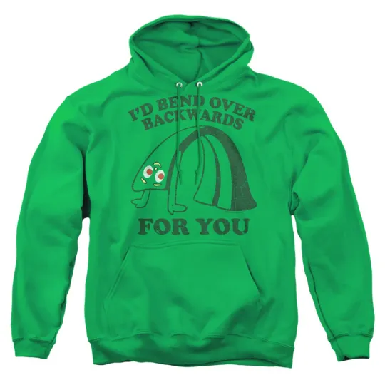 Discover Gumby Bend Backwards Pullover Hoodie