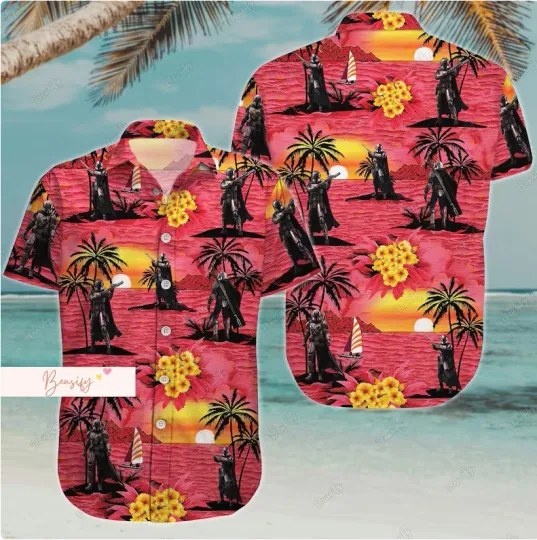 Discover Mandalorian Hawaiian Shirt, Gift for Fan