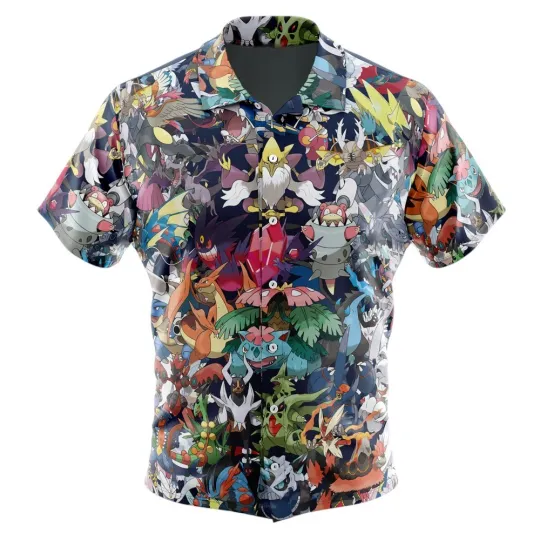 Discover Mega Evolution PKM Hawaiian Shirt, Gift for Fan