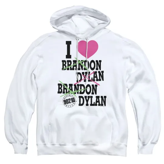 Discover Beverly Hills 90210 I Heart 90210 Pullover Hoodie