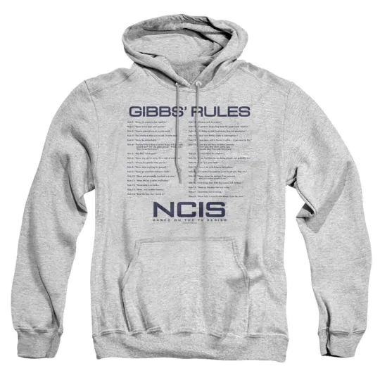 Discover NCIS Gibbs' Rules Pullover Hoodie