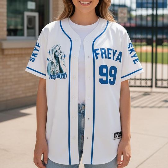 Discover Freya Skye Concert Music Baseball Jersey, Disney Freya Skye Shirt, Descendants Zombies Worlds Collide Tour, Stars Align Tour 2026 Festival
