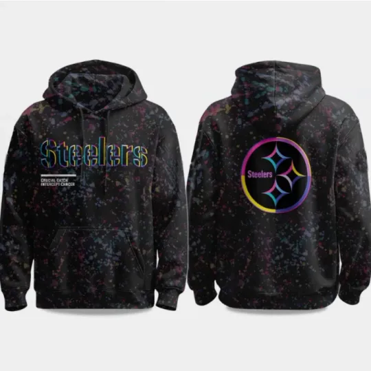 Discover 2025 Steeler Crucial Catch 3D Printed Hoodie Gift For Valentine