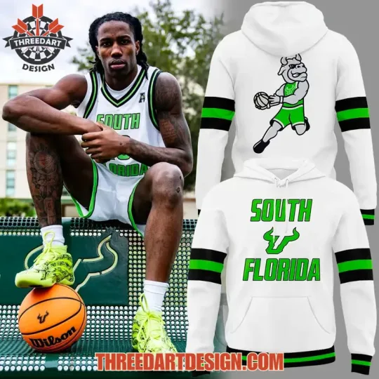 Discover South Florida Bulls Dunking Rocky 3D Hoodie 2026 All Over Print College Fan Gear