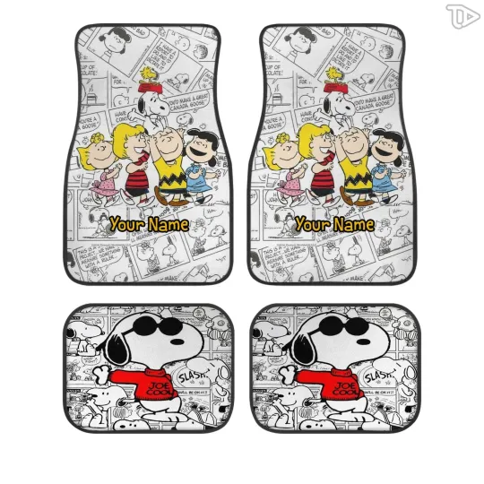 Discover Cute Cartoon Kids Dog Car Floor Mats