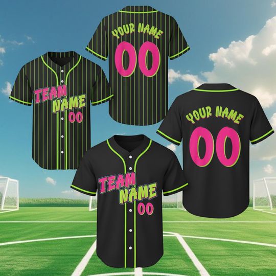 Discover Custom Animals Baseball Jersey, Personalized Name And Number Party Baseball Jersey, Matching Paint Splatter Jersey, Monkey Team Gift