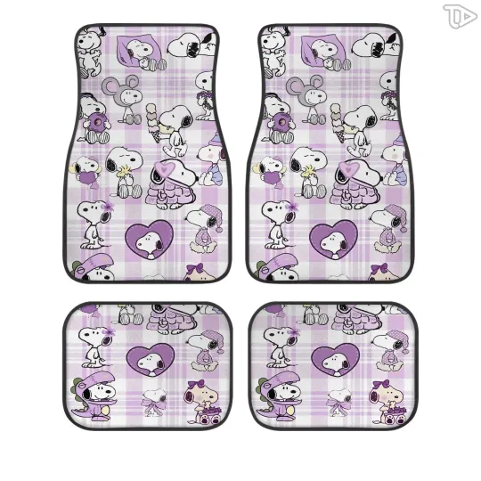 Discover Cute Cartoon Dog Car Floor Mats