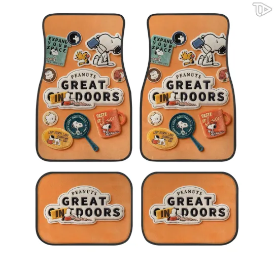 Discover Cozy Cartoon Dog Car Floor Mats
